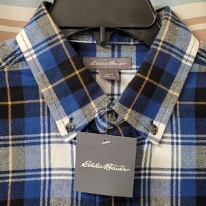 EB Classic-fit Flannel button-down shirt